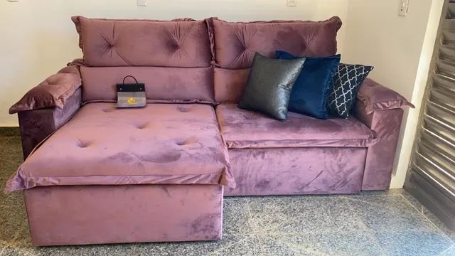 Sofá Retrátil e Reclinável Dubai 2.10 - Receba Hoje - Maio325 - Foto 3