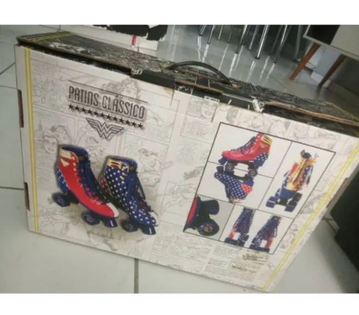 Patins mulher maravilha  - Foto 2