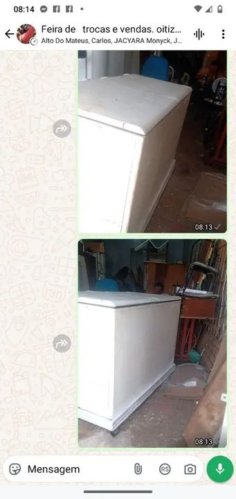 Freezer Horizontal Usado