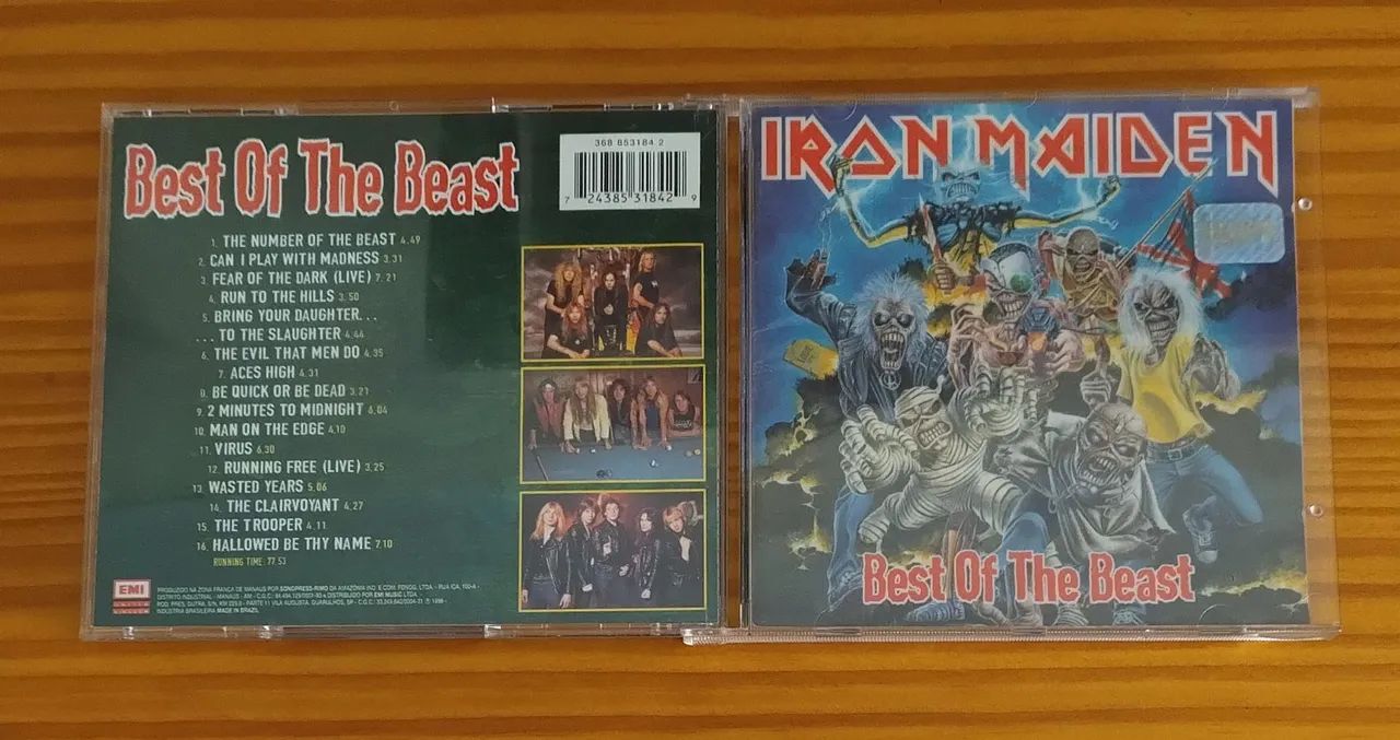Iron Maiden Best Of The Beast 