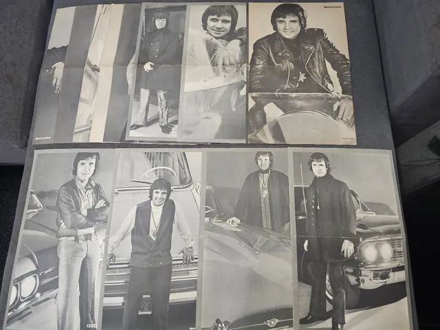 Antiguidade pôster revista contigo década 70 80 roberto carlos - Foto 4