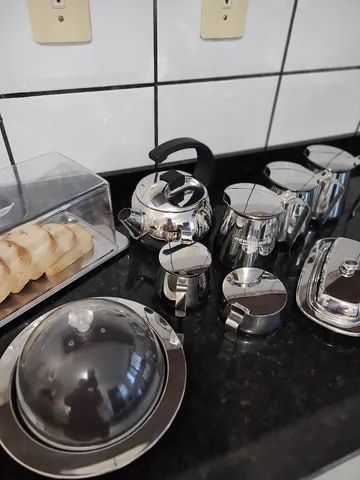 Serviço de café Hércules inox  - Foto 3