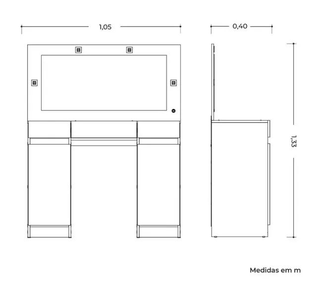 Penteadeira Studio - Foto 4