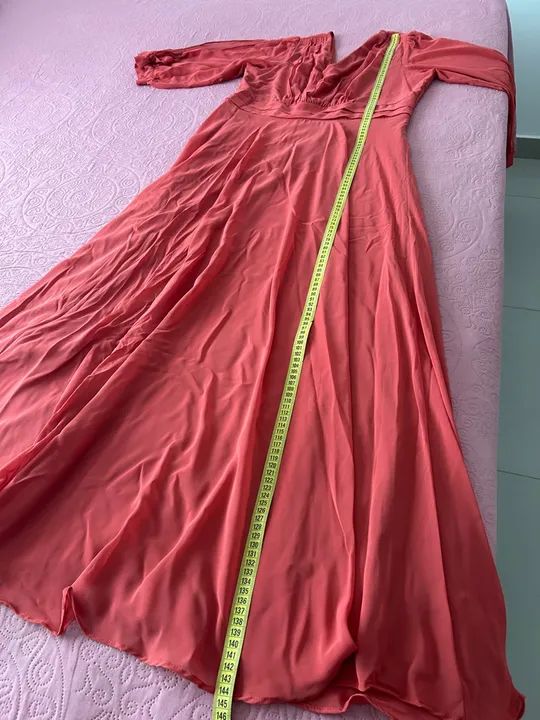 Vestido Longo Terracota - Foto 3