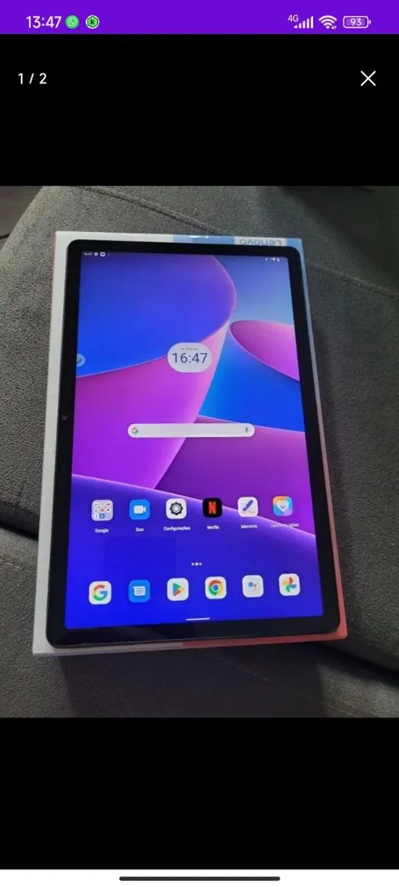 Tablet Lenovo Xiaoxin Pad 6/128GB sem uso  - Foto 5