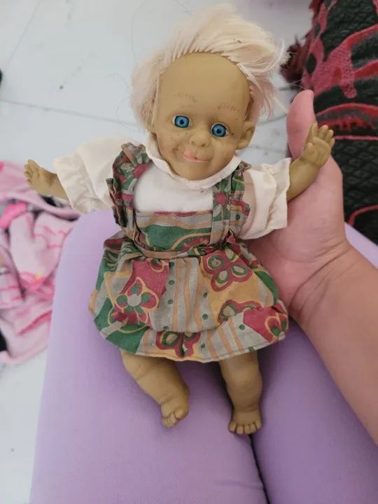 Boneca caretinha antiga