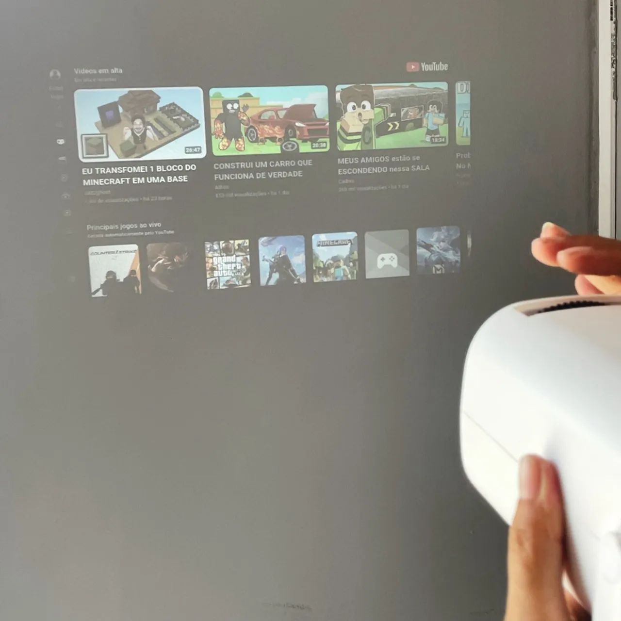 Projetor Com Lentes de Alta Qualidade - Foto 2