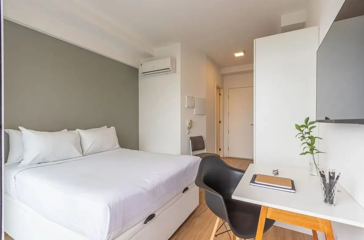 Apartamento com 1 Quarto para alugar, 22m² - Sé
