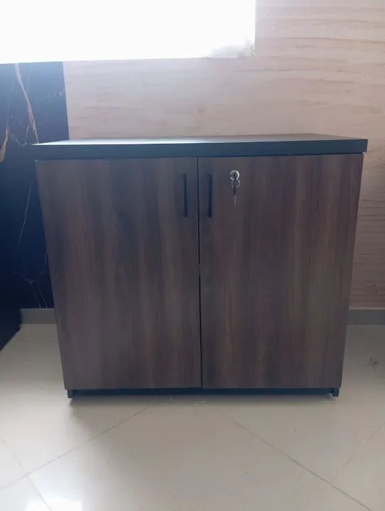 ARMÁRIO BAIXO PRETO (NOVO) - Foto 3