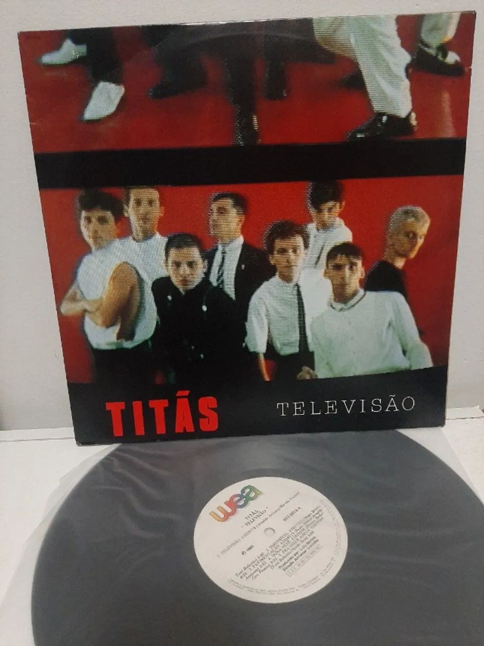 LP Disco de Vinil Titãs Televisão 1989 Excelente