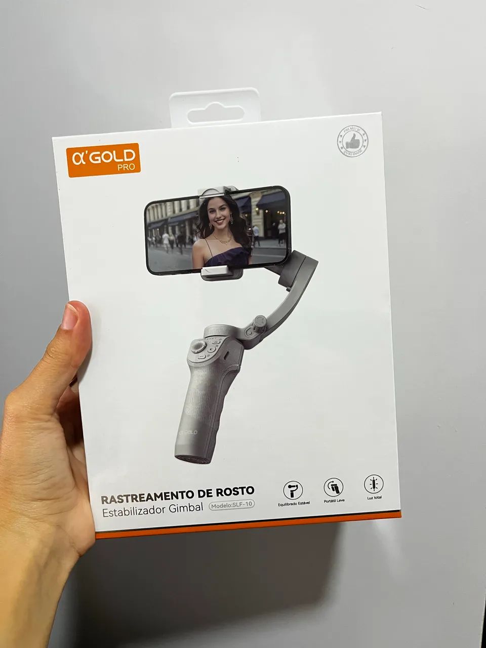 Rastreamento de rosto portátil para câmera/celular 