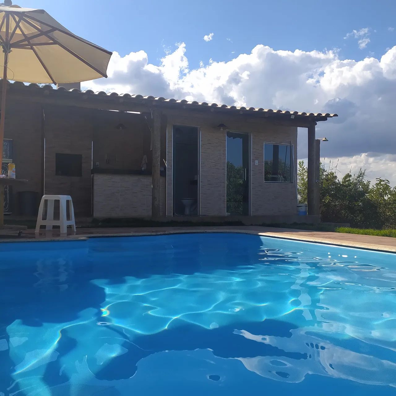 Alugo sitio condomínio fechado com piscina aquecida sauna Wi-Fi  - Foto 3