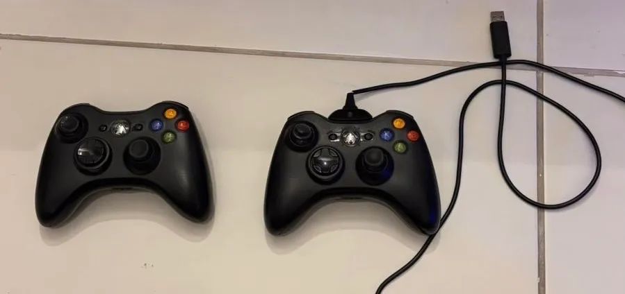 Xbox 360 Slim Preto com 23 Games - Foto 3