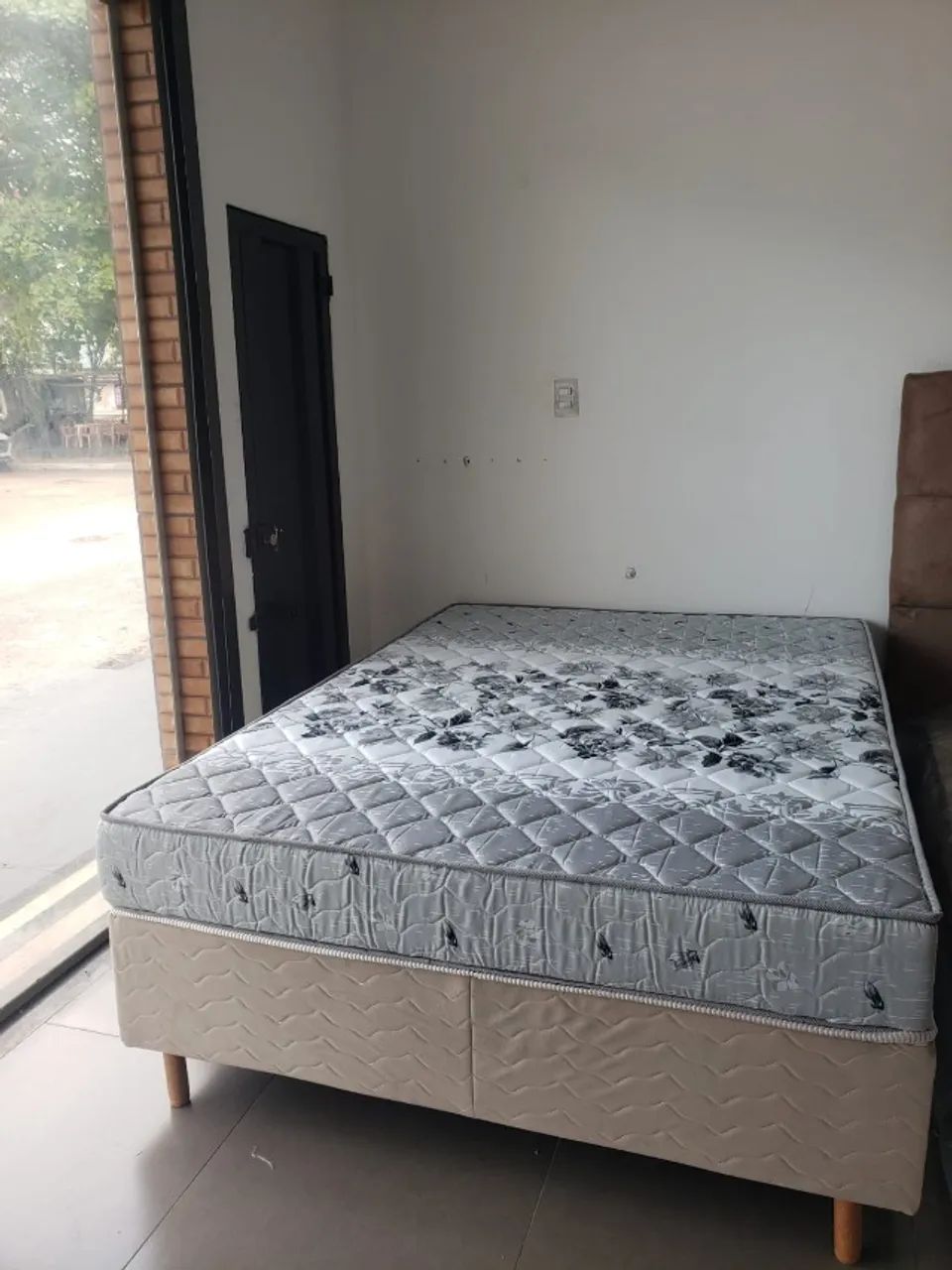 CAMA CASAL COM COLCHÃO D33 60 CENTÍMETROS DE ALTURA