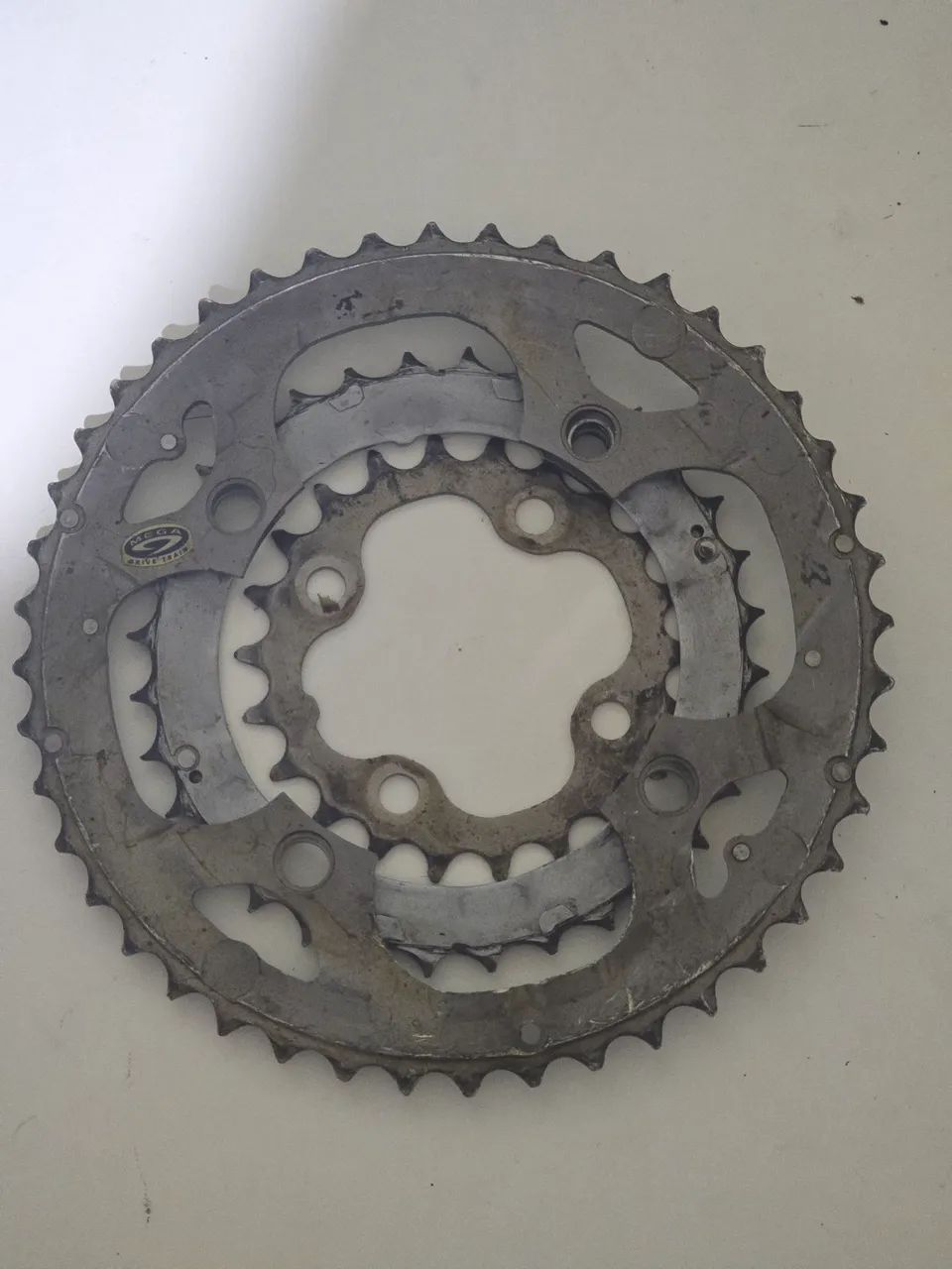 Kit 3 coroas shimano deore usadas