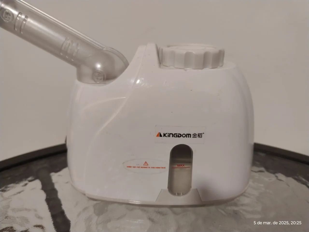 Vaporizador Facial - semi-novo 