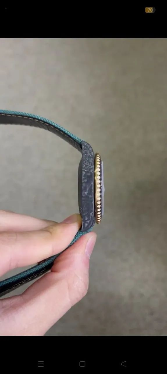 ROLEX GMT-Master 40mm- Fibra de Carbono/ Super Clone  - Foto 3