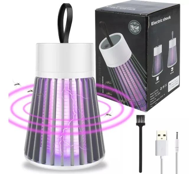 Luminaria Mata Mosquito Elétrico Armadilha