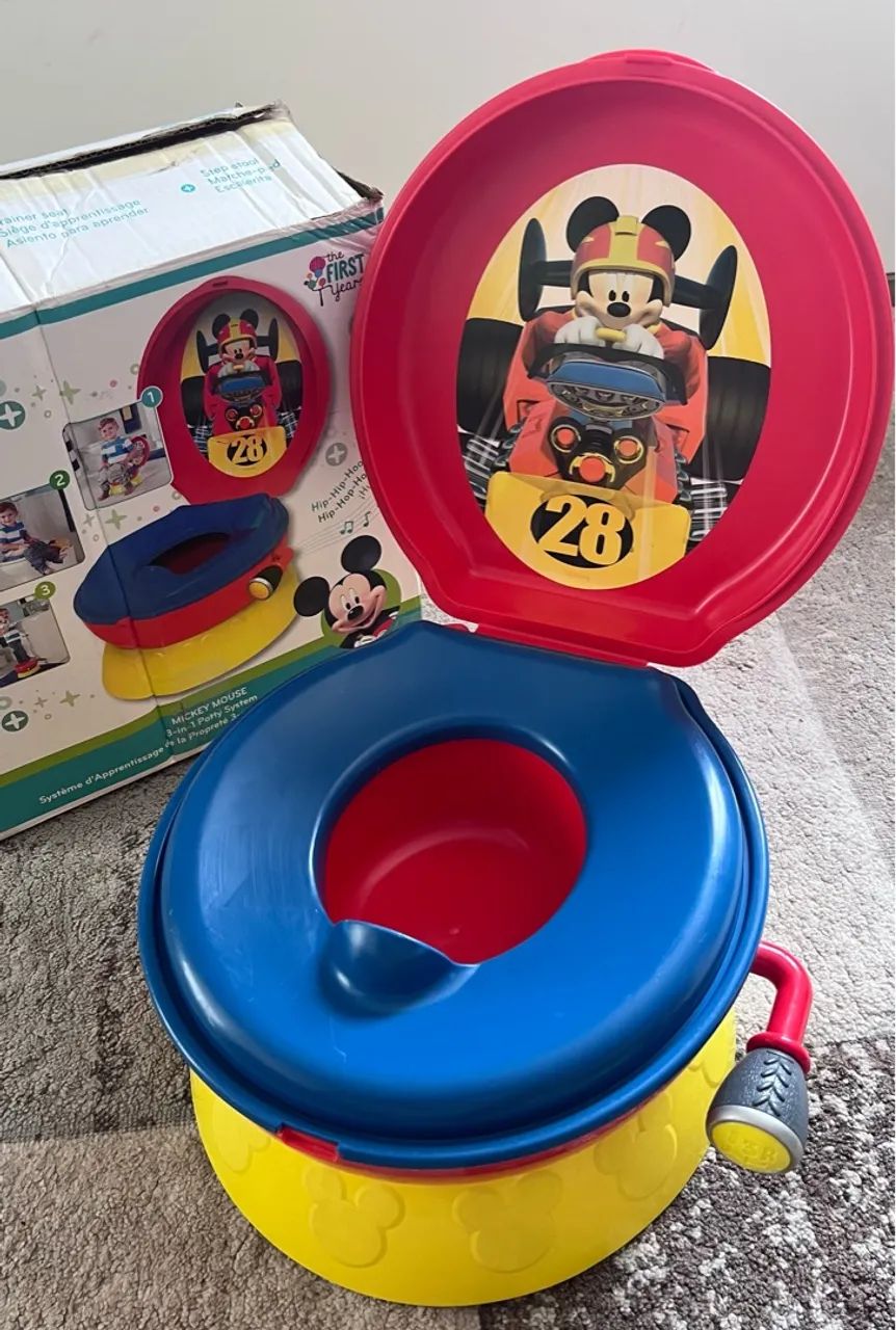 Penico infantil Mickey Mouse - 3 em 1 - Foto 2