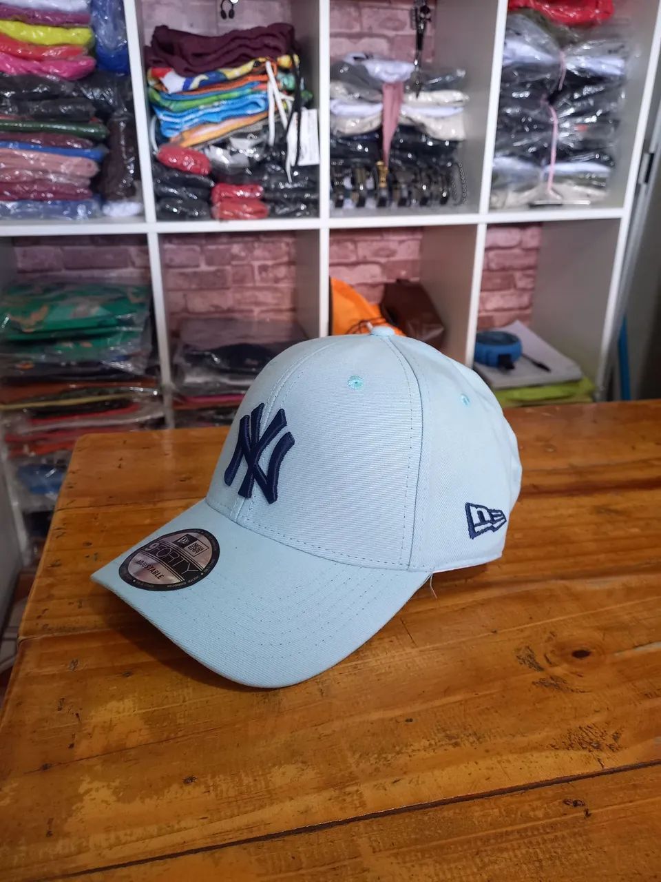 Boné New York Yankees Bege - Foto 6