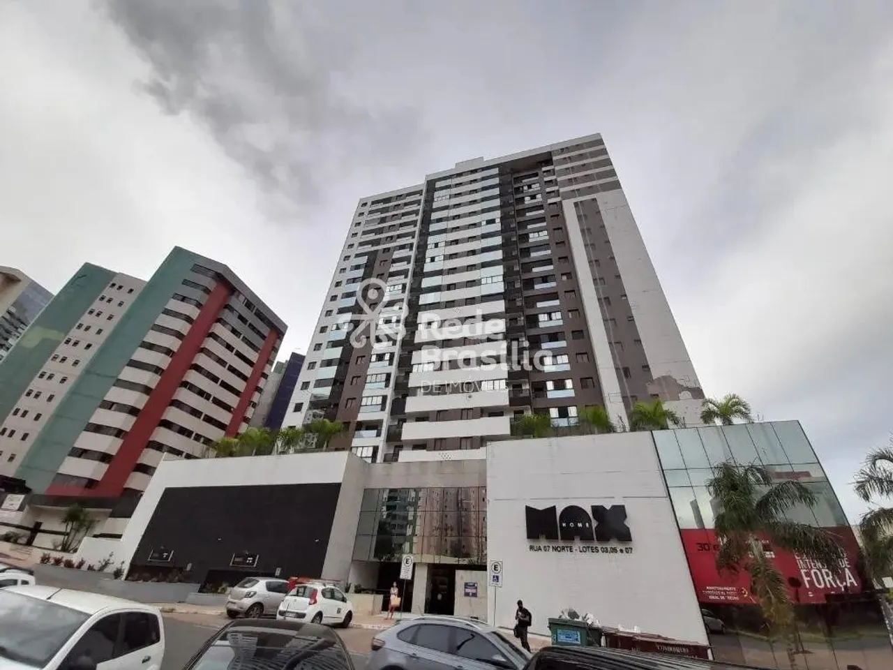Apartamento com 1 dormitório para alugar, 40 m² por R$ 2.500,00/mês - Norte - Águas Claras