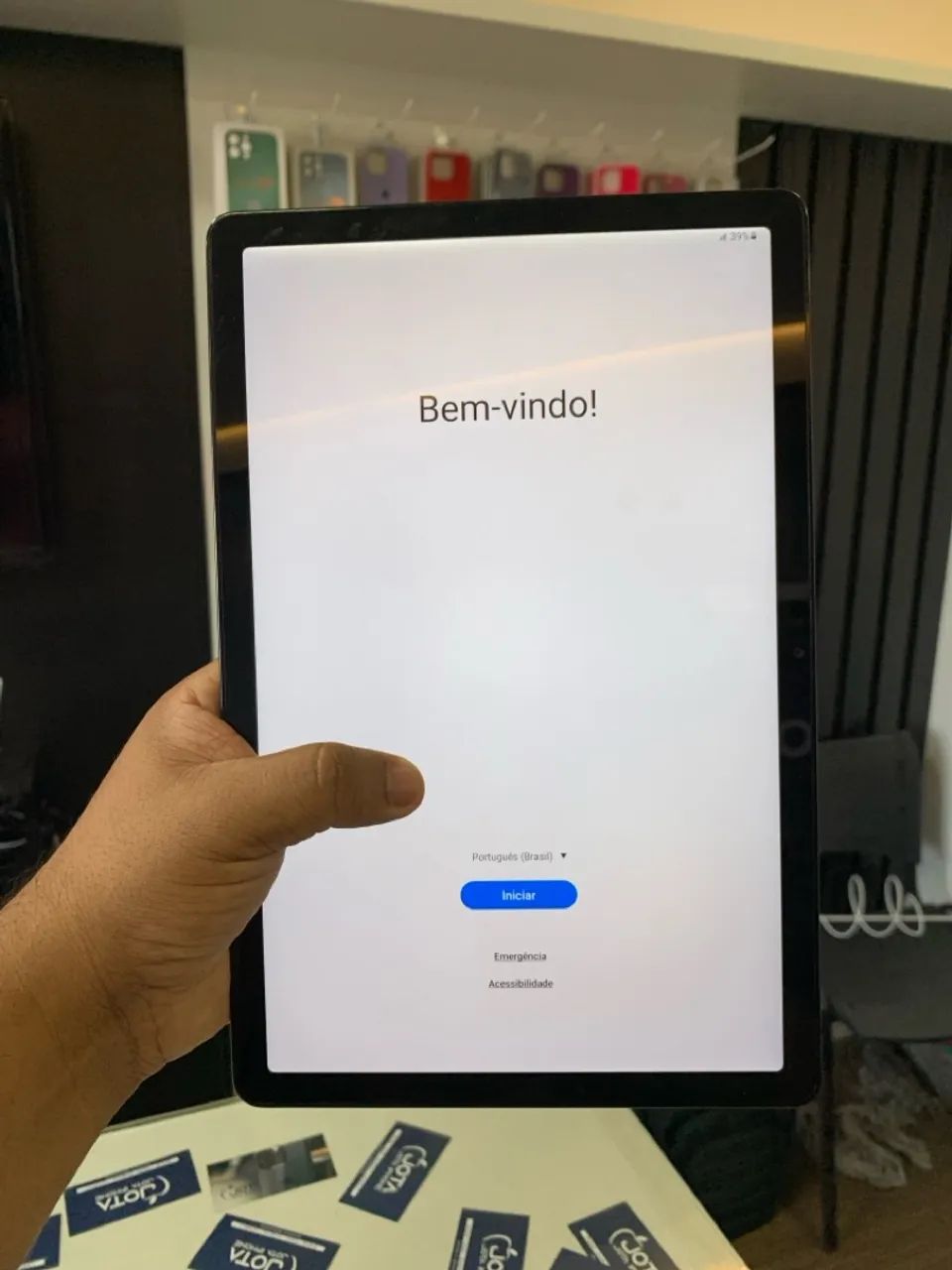 Tablet Samsung Novo - Tela Grande modelo A9 Plus 