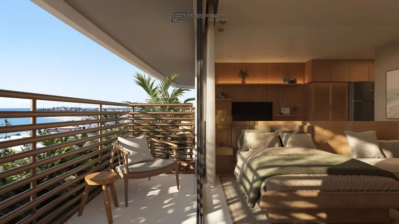 FLAT NA PRAIA DOS CARNEIROS  | STUDIO À 3 QUARTOS | 1 MIN DO MAR! - Foto 4