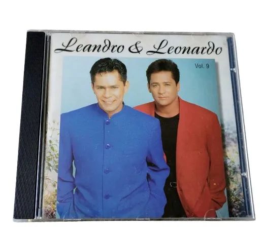 CD Leandro e Leonardo Volume 9 1995 Continental EastWest Sertanejo - Foto 4