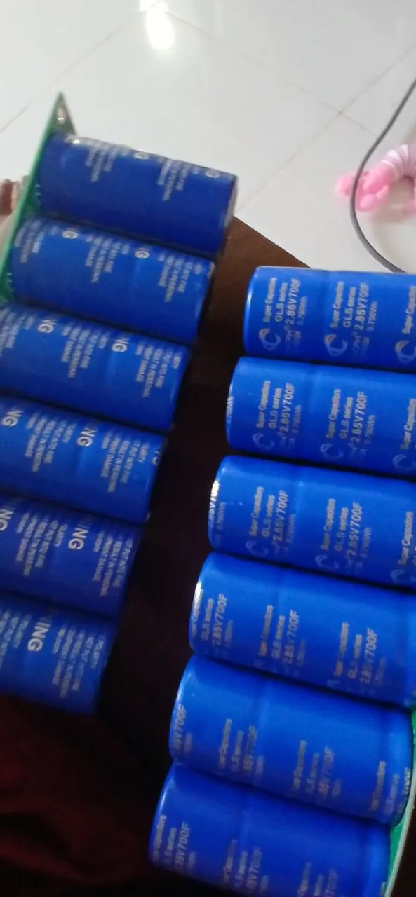 Super Capacitores GLS series 2.85V700F áudio