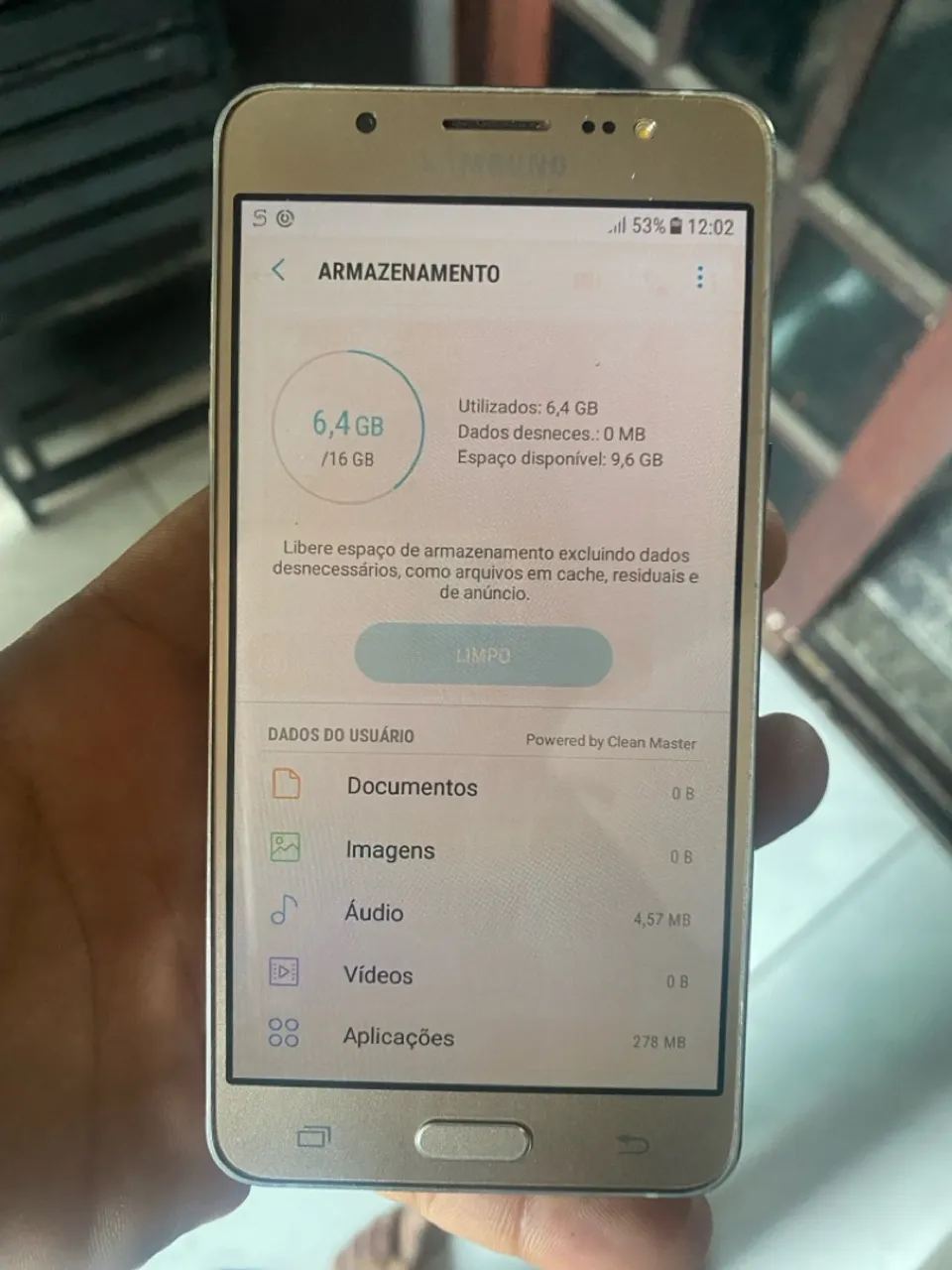 J5 metal pra sair hoje