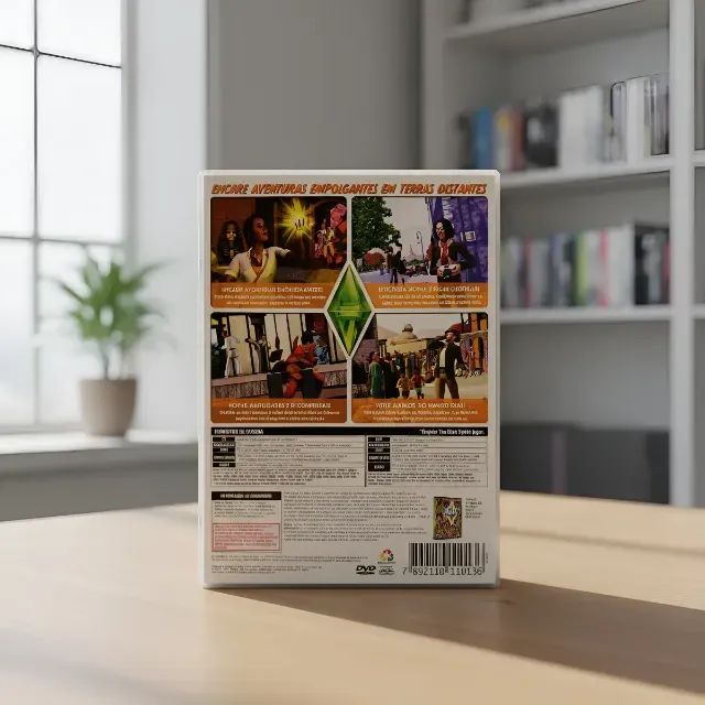 jogo the sims 3 volta ao mundo pacote de expansão midia fisica original - Foto 2