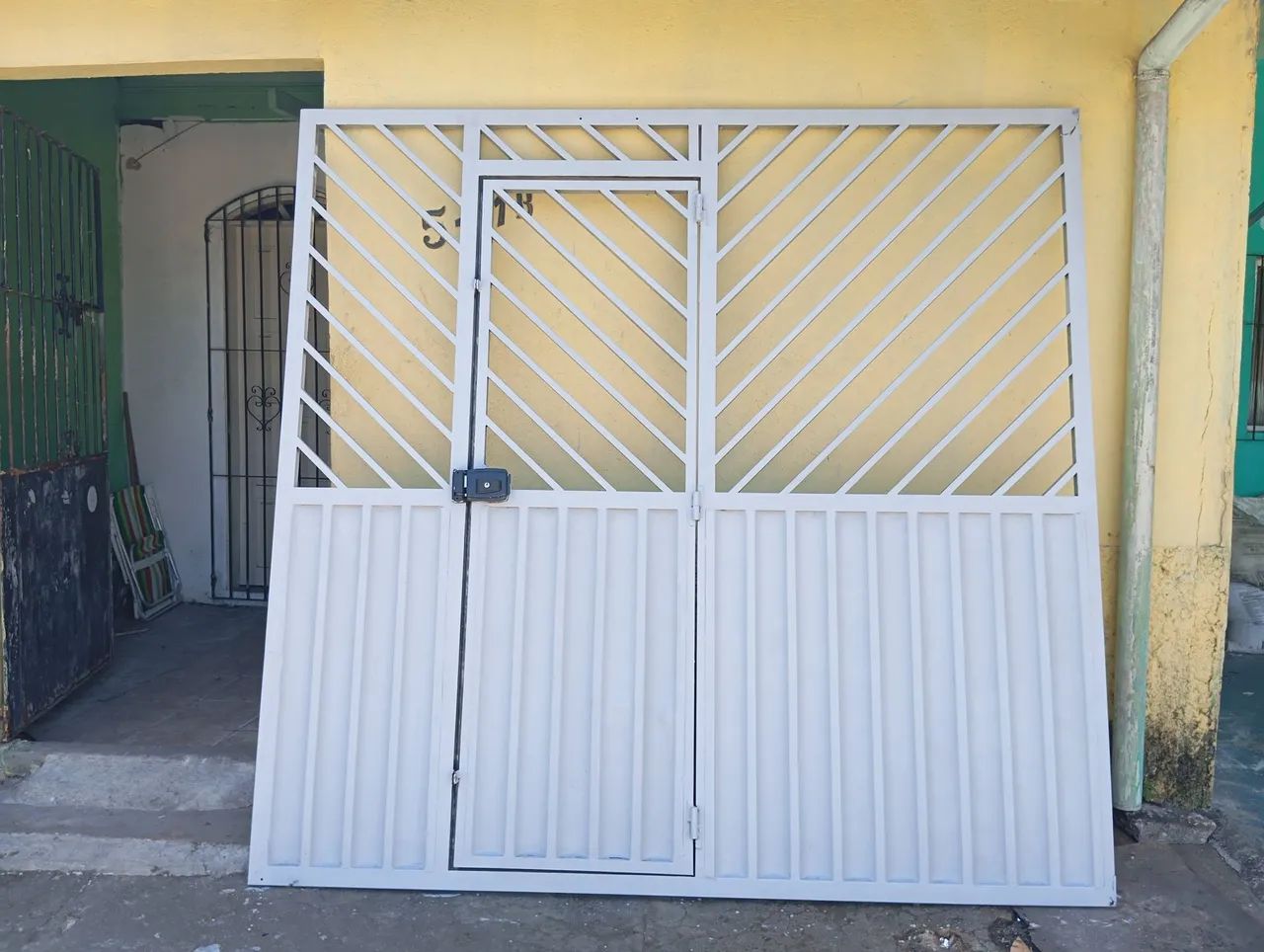 PORTÃO DE FERRO GALVANIZADO - Foto 2