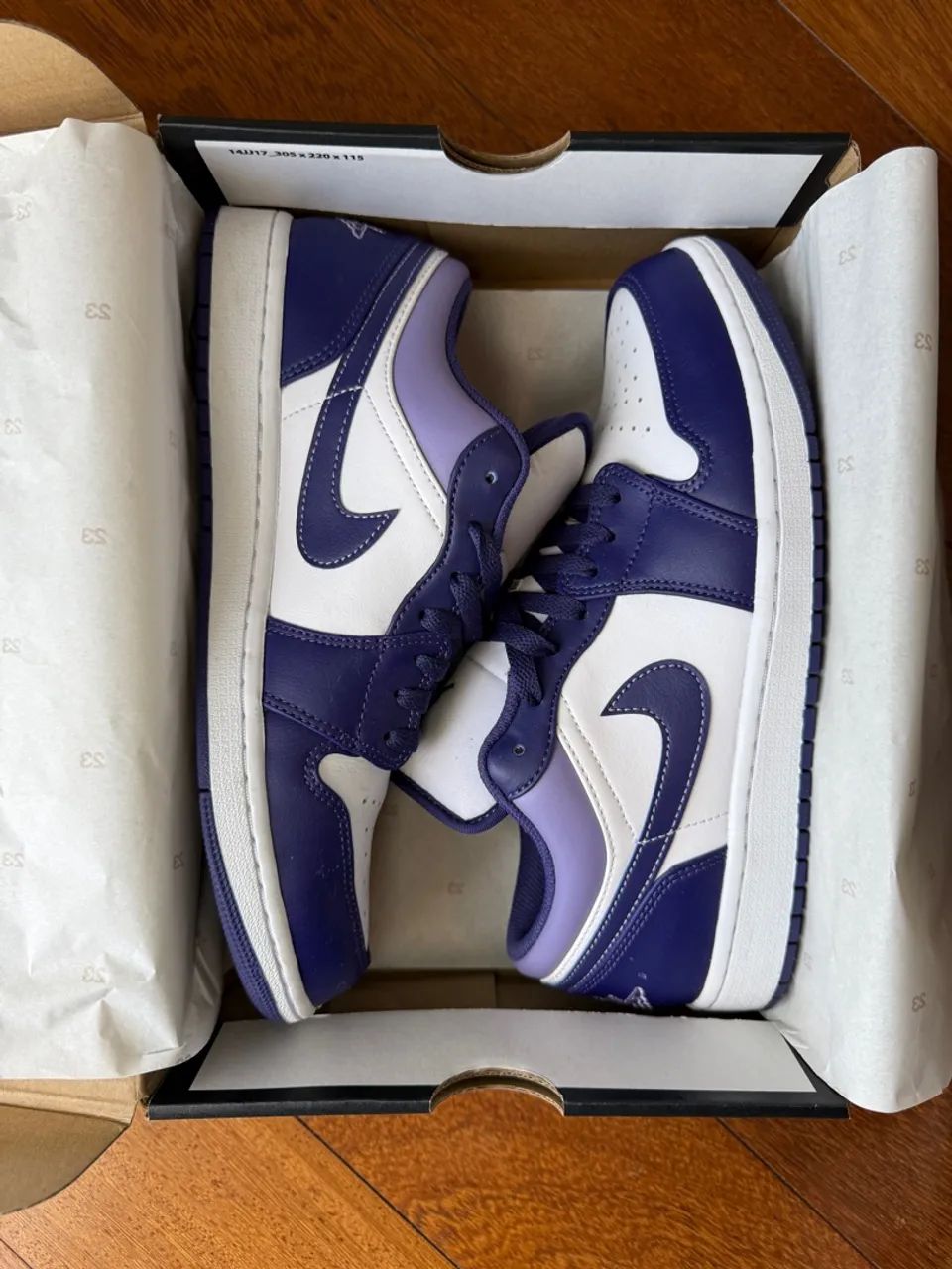 Air Jordan 1 Low Purple