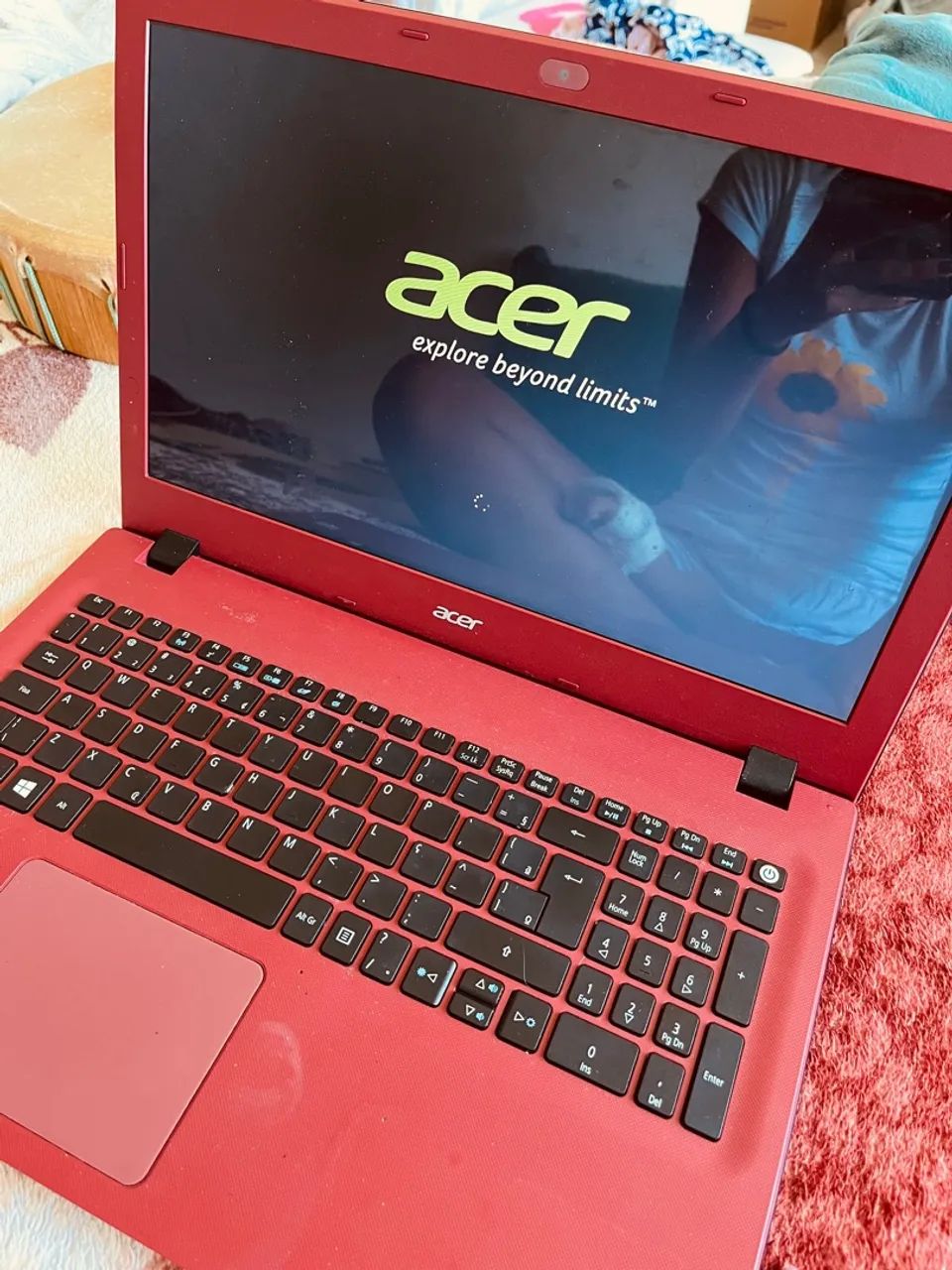 Notebook Acer Vermelho - Foto 4