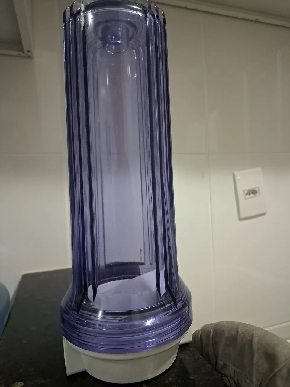 9 3/4 transparent housing for water filter Bbi pentair hoken lorenzett hidrofiltros