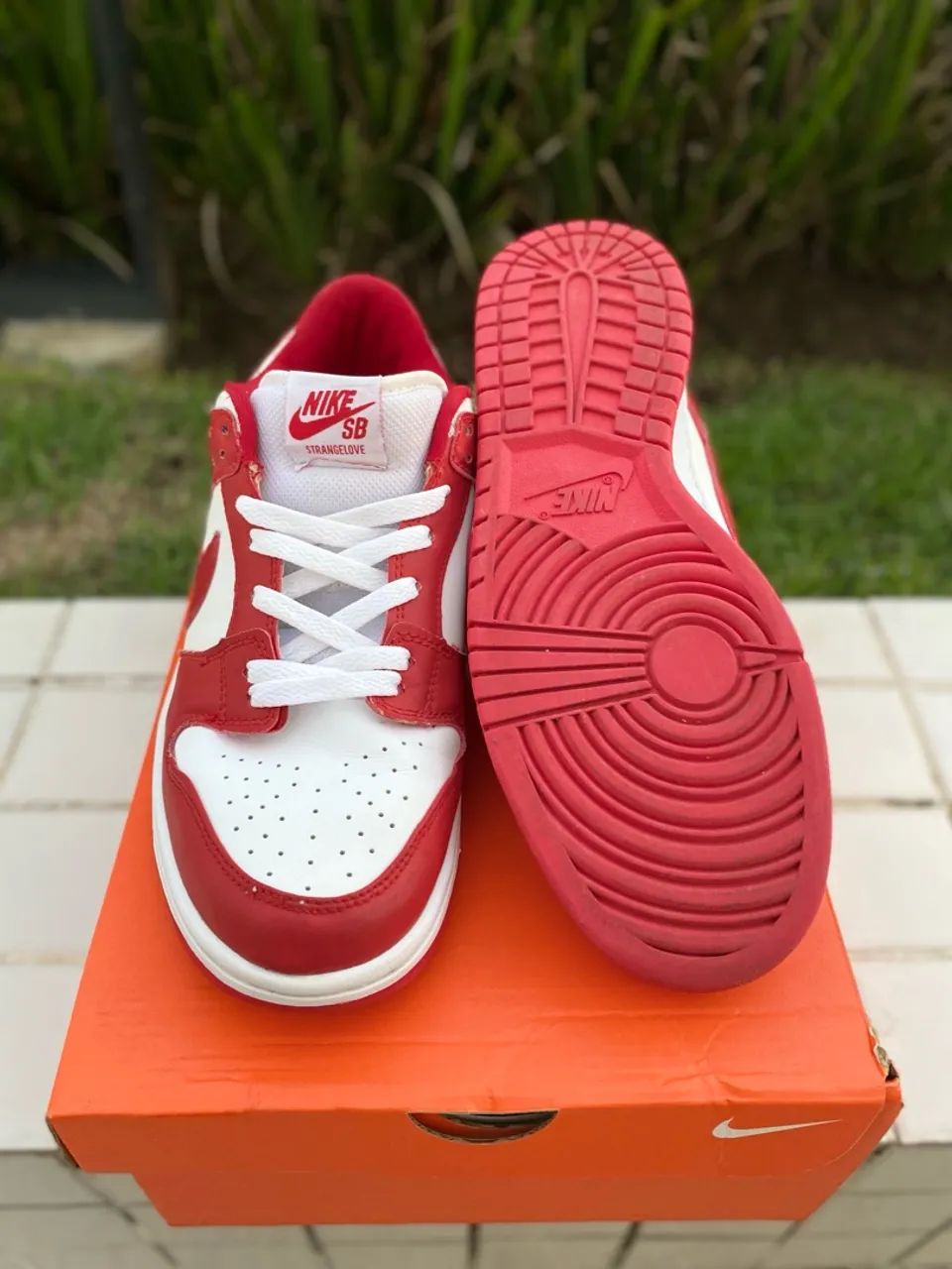 University Red Nike Sb Vermelho E Branco Nike Dunk SB Low