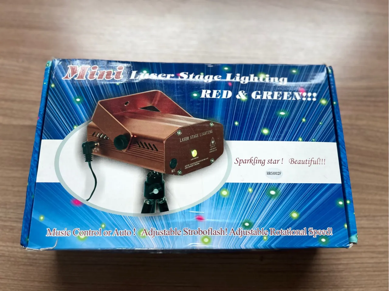 Mini Laser Stage Lighting - Red & Green