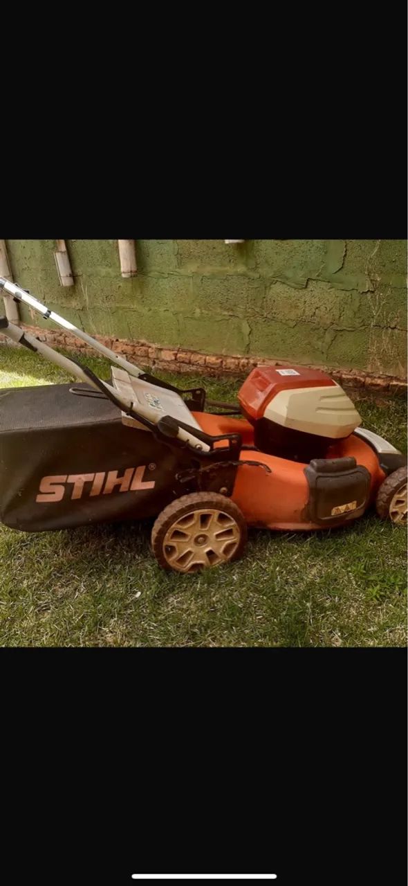 1 PULVERIZADOR 1 MOTO SERRA 1 CORTADO DE GRAMA DUAS ROÇADEIRA COM BATERIA 