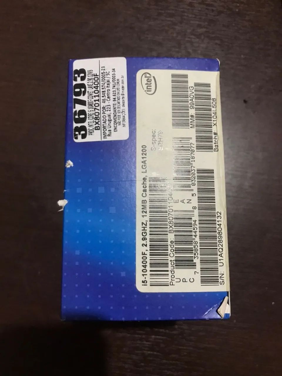 Processador Intel Core i5-10400F (LACRADO)64166975030787121