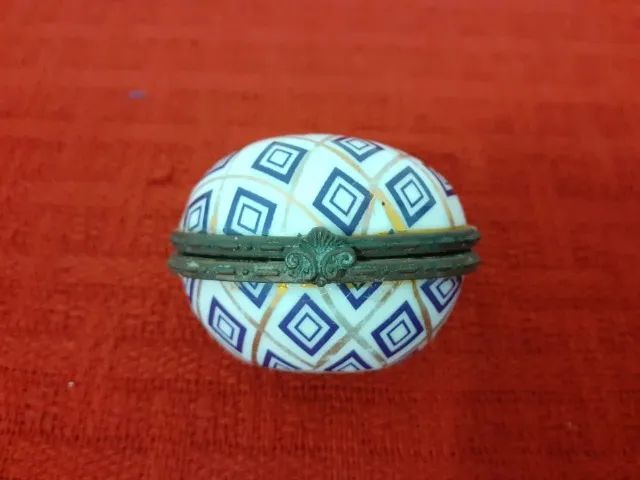 Mini Porta Jóias de Porcelana - Foto 2