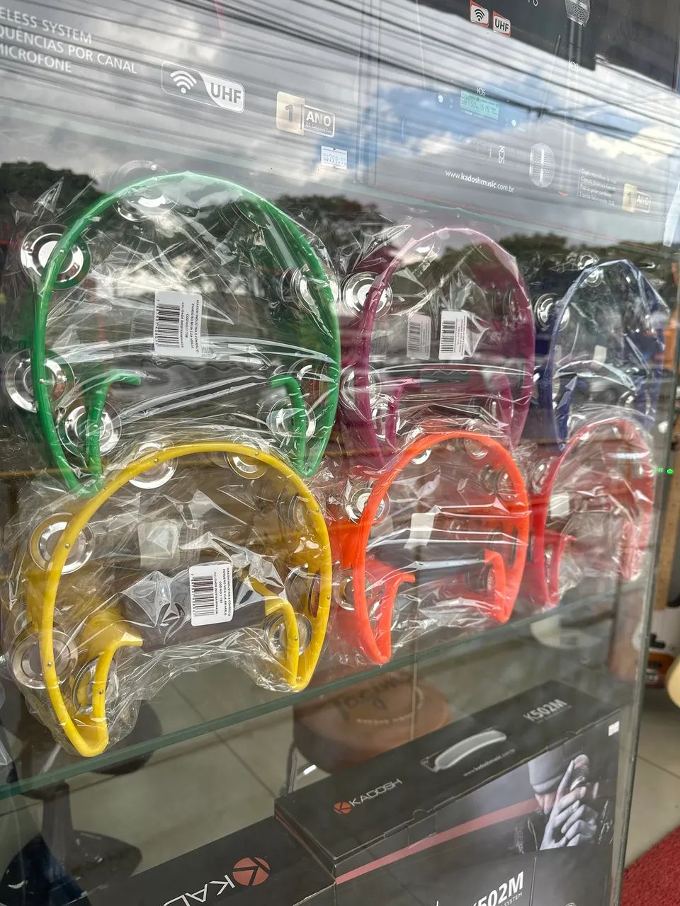 Pandeiro Meia Lua Liverpool - Foto 4