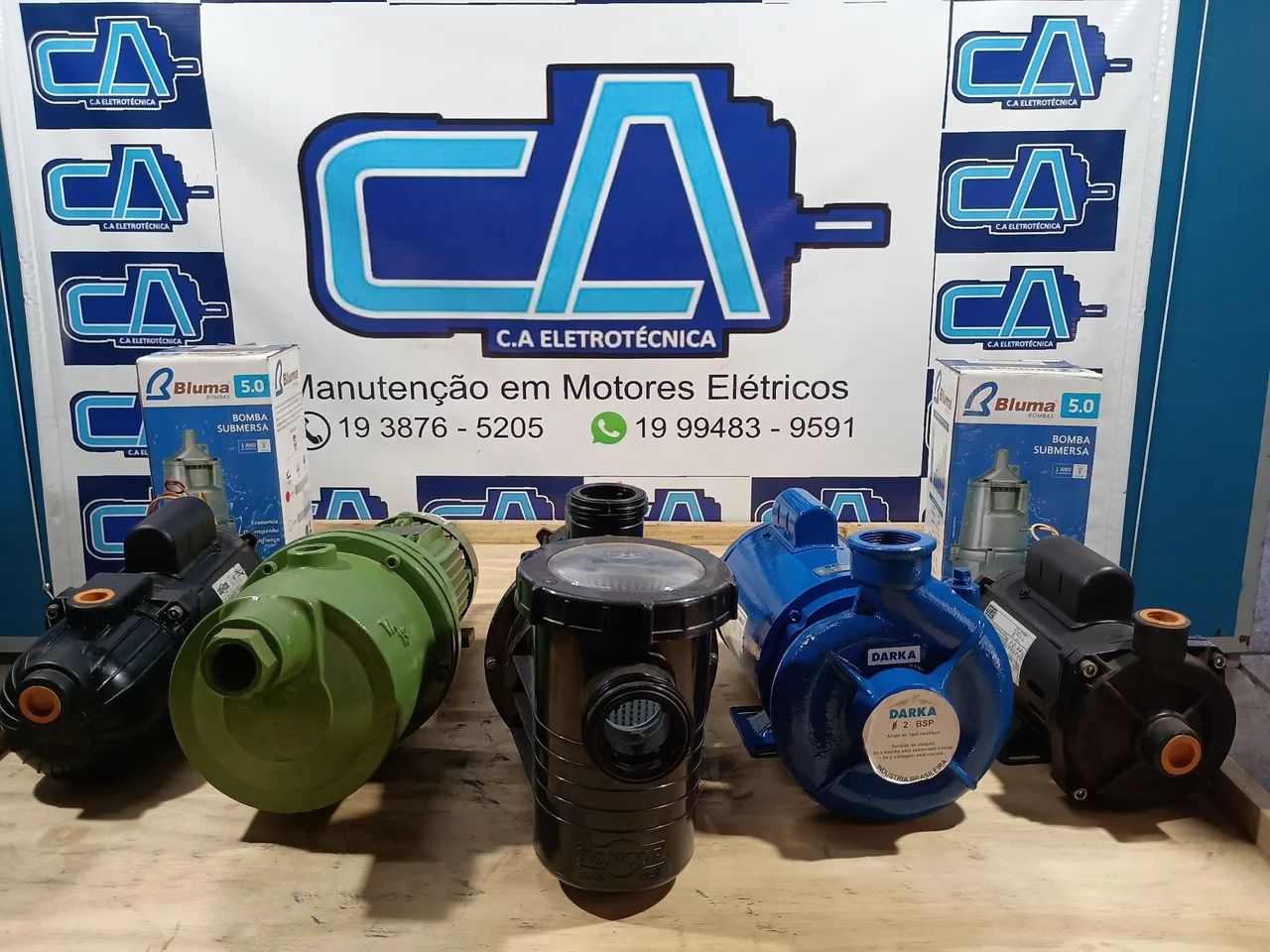 Bombas de água revisadas com garantia á pronta entrega  - Foto 2