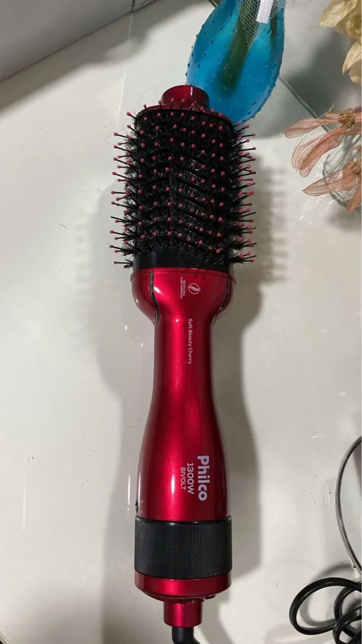 Escova Secadora Philco Soft Beauty Cherry 1300W