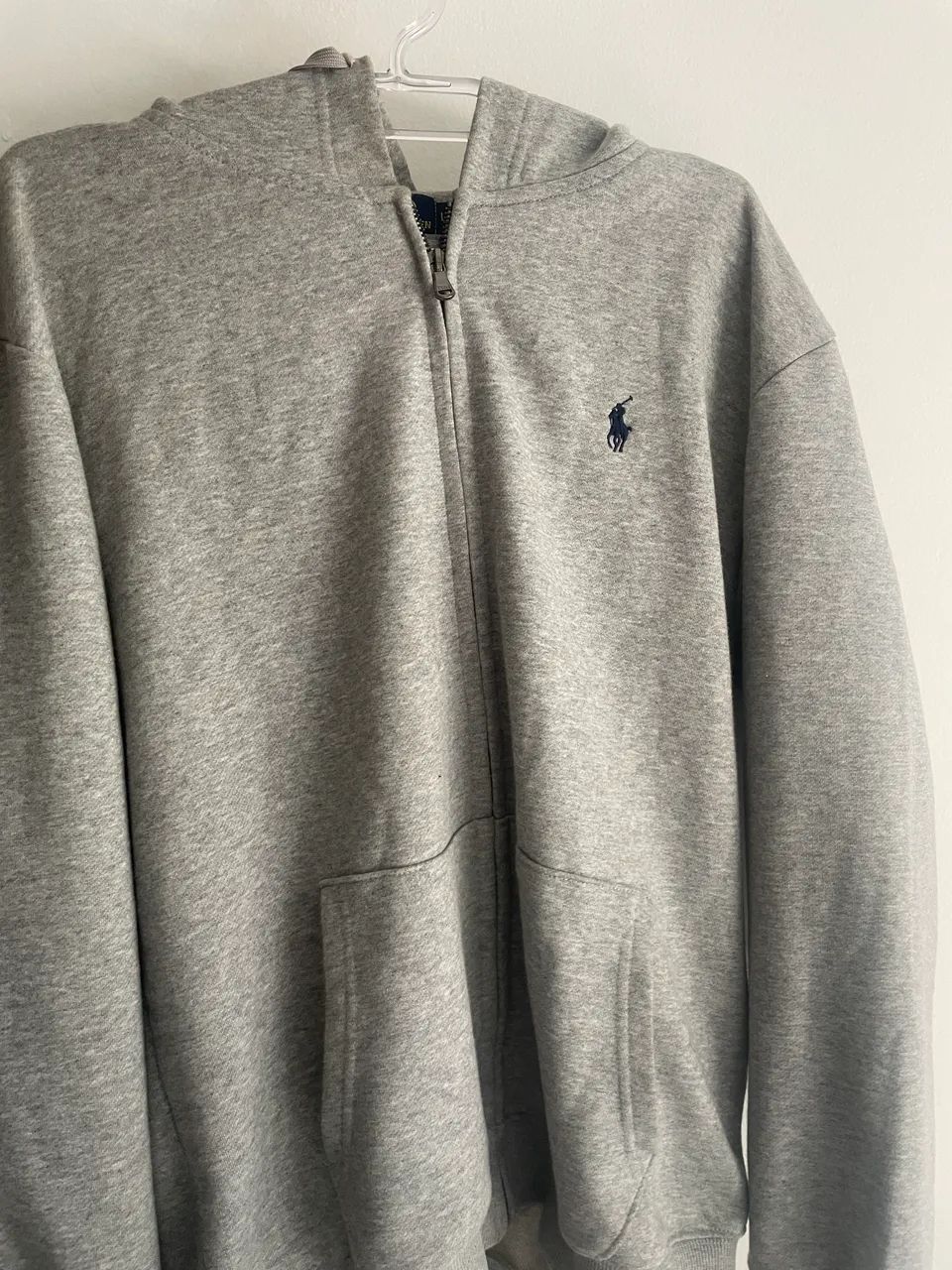 moletom ralph lauren cinza