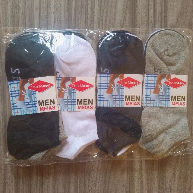 Promoção com 12 Pares de Meias Masculino ou Feminino Em Fortaleza  - Foto 3