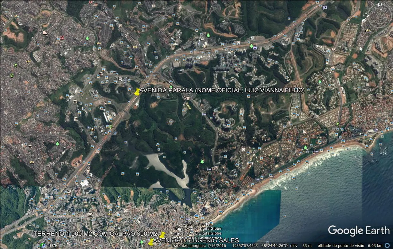 TERRENO PARALELA, 163.000 M2, COM VOCAÇÃO PARA GRANDES EMPREENDIMENTOS