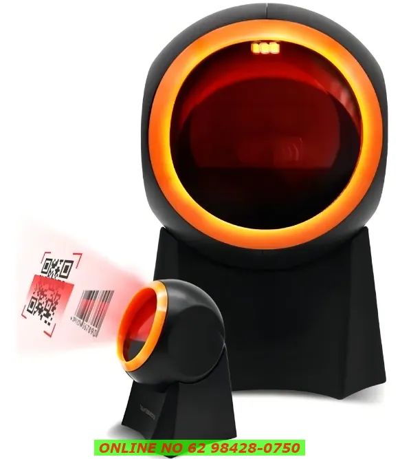 Leitor De Código De Barras Fixo Pdv Usb 1d 2d Qr Ideal para mercados, Lojas e Ferragistas