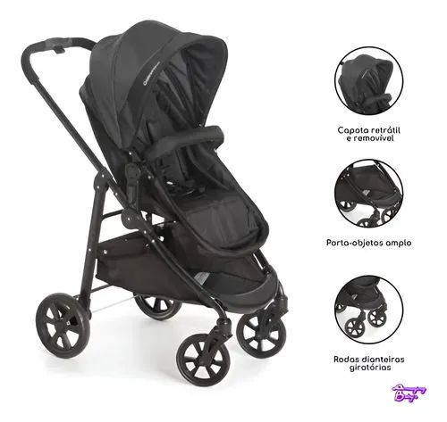 Carrinho estilo Moisés galzerano - Foto 2