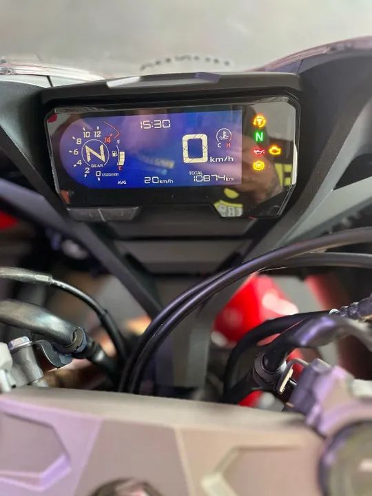 Honda Cbr-650R Abs 2021 c/ apenas 10.800 km - Foto 6