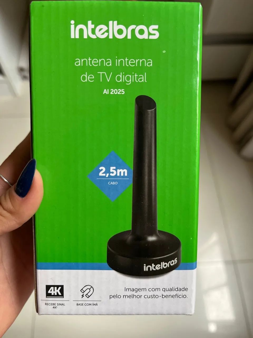 Antena Interna Digital Intelbras AI 2025 - 4K